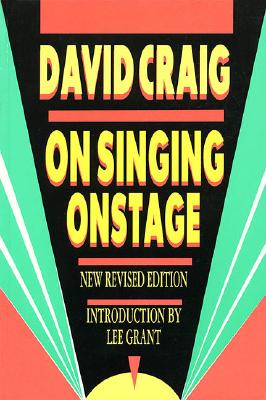 Imagen del vendedor de On Singing Onstage (Paperback or Softback) a la venta por BargainBookStores