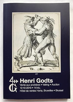Henri Godts: Vente aux enchères; Openbare veiling [auction catalogue], 12 October 2010