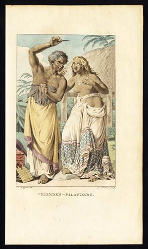 Antique Print-FRIENDLY ISLANDS-TONGA-POLYNESIA-Stuart-Portman-Kuyper-1802