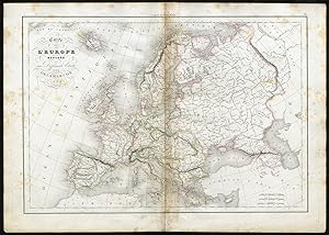 Antique Print-EUROPE-STATES-Delamarche-1840