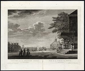 Antique Print-AMSTERDAM-NETHERLANDS-WEESPERPOORT-WINDMILL-Fouquet-1783
