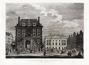Antique Print-AMSTERDAM-NETHERLANDS-NEW WEIGH HOUSE-WAAG-DE DAM-Fouquet-1783