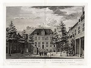 Antique Print-AMSTERDAM-NETHERLANDS-CATHOLIC BOY'S ORPHANAGE-Fouquet-1783