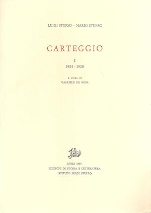 Carteggio 1924-1940 5 voll.