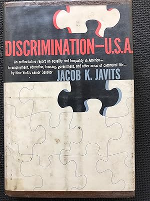 Image du vendeur pour Discrimination--U.S.A. mis en vente par Cragsmoor Books