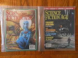 Science Fiction Age Lot of Three (3), including: January 1993; July 1997, and; September 1996 wit...