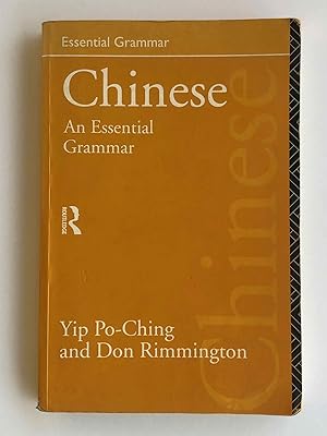 Imagen del vendedor de Chinese. An Essential Grammar a la venta por Meretseger Books