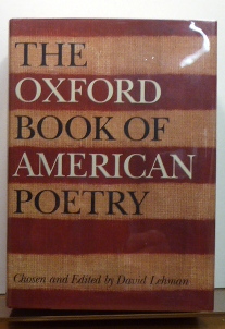 Immagine del venditore per THE OXFORD BOOK OF AMERICAN POETRY venduto da RON RAMSWICK BOOKS, IOBA