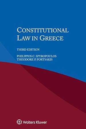 Seller image for Constitutional Law in Greece [Soft Cover ] for sale by booksXpress