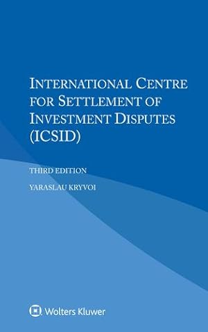 Immagine del venditore per International Centre for Settlement of Investment Disputes [Soft Cover ] venduto da booksXpress