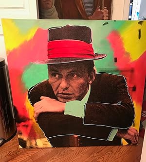 Four Screen Prints by Steve Kaufman This limited edition of oil and silkscreen of Frank Sinatra p...