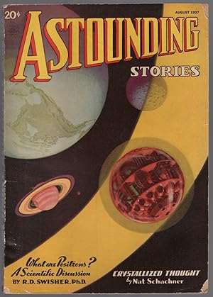 Bild des Verkufers fr [Pulp magazine]: Astounding Stories - August 1937, Volume XIX, Number 6 zum Verkauf von Between the Covers-Rare Books, Inc. ABAA