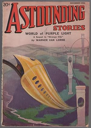 Bild des Verkufers fr [Pulp magazine]: Astounding Stories - December 1936, Volume XVIII, Number 3 zum Verkauf von Between the Covers-Rare Books, Inc. ABAA