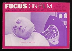 Focus on Film (No. 17, Spring 1974) [cover: "Yul Brynner" in WESTWORLD]