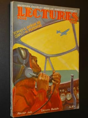 L'AVION DE M. PERSONNE - H.J. MAGOG - LECTURES POUR TOUS FEVRIER 1935