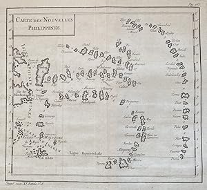 CARTE DES NOUVELLES PHILIPPINES