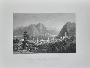 TOWN OF LUGANO, FROM THE VINEYARDS