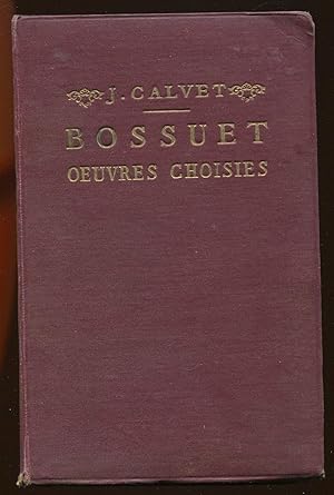 Image du vendeur pour Bossuet - Oeuvres choisies mis en vente par LibrairieLaLettre2