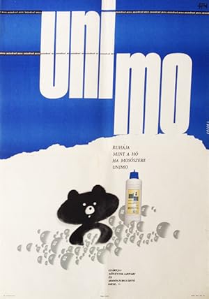 Image du vendeur pour Unimo washing liquid mis en vente par Budapest Poster Gallery