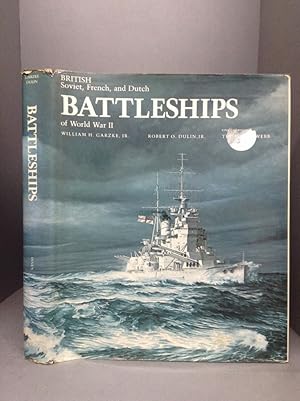 Bild des Verkufers fr British, French, and Dutch Battleships of World War II zum Verkauf von Chaucer Bookshop ABA ILAB