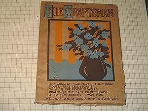 Seller image for August 1915 The Craftsman Magazine: Greatest War Play Ever Written - Flagrant Blossoming Trees For the Street & Garden for sale by rareviewbooks