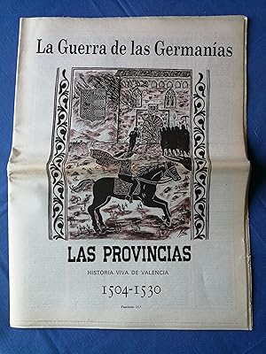 Imagen del vendedor de Las Provincias : historia viva de Valencia. Fascculo 11 : 1504-1530 : La Guerra de las Germanas a la venta por Perolibros S.L.