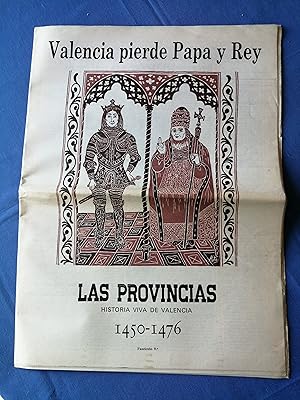 Imagen del vendedor de Las Provincias : historia viva de Valencia. Fascculo 9 : 1450-1476 : Valencia pierde Papa y Rey a la venta por Perolibros S.L.