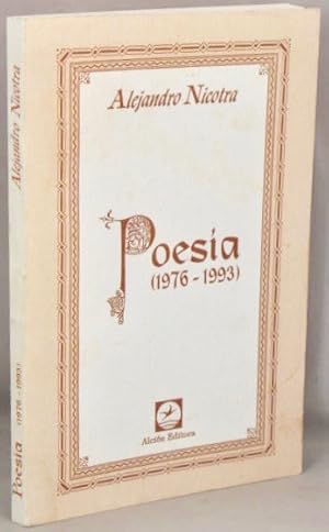 Image du vendeur pour Poesia (1976-1993). mis en vente par Bucks County Bookshop IOBA