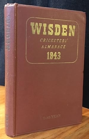 Imagen del vendedor de Wisden Cricketers' Almanack 1943 (John Arlott's copy) a la venta por Pastsport