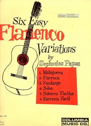 Bild des Verkufers fr Six Easy Flamenco Variations zum Verkauf von obaao - Online-Buchantiquariat Ohlemann