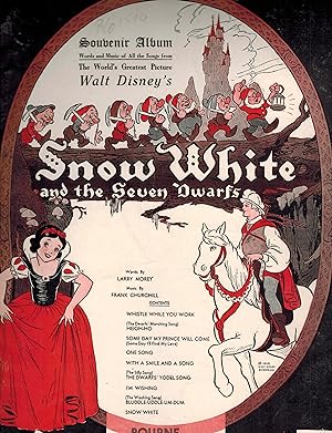 Walt Disney's Snow White and the Seven Dwarfs Souvenir Album Songbook
