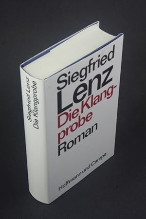 Seller image for Die Klangprobe: Roman. for sale by Steven Wolfe Books