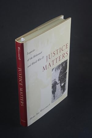 Seller image for Justice matters: legacies of the Holocaust and World War II. for sale by Steven Wolfe Books