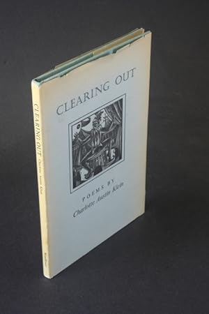 Seller image for Clearing out. Title-page wood-engraving by Michael McCurdy for sale by Steven Wolfe Books