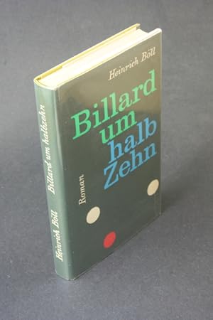 Bild des Verkufers fr Billard um halbzehn: Roman. zum Verkauf von Steven Wolfe Books