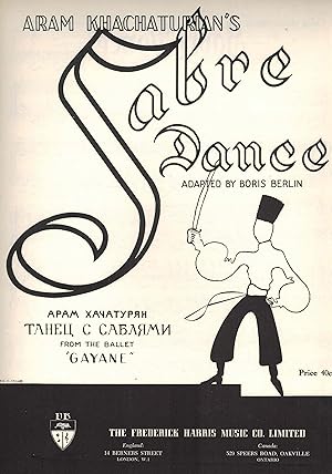 Immagine del venditore per Sabre Dance from the Ballet Gayane venduto da ! Turtle Creek Books  !