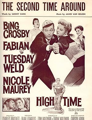 Second Time Around - Sheet Music from High Time - Bing Crosby - Fabian - Tuesday Weld - Nicole Ma...