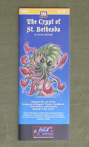 Seller image for The Crypt of St. Bethesda (Dungeons and Dragons, 3rd Edition: D20 System) for sale by Wayne's Books