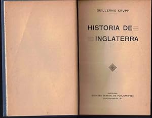 Imagen del vendedor de HISTORIA DE INGLATERRA. a la venta por Librera Javier Fernndez