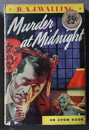 Immagine del venditore per MURDER AT MIDNIGHT (Detective Garstang; Vintage Avon Paperback venduto da Comic World