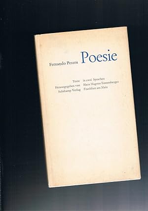 Imagen del vendedor de Poesie - Text in zwei Sprachen herausgegeben von Hans Magnus Enzensbeger a la venta por manufactura