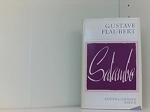 Gustave Flaubert Gesammelte Werke in Einzelbänden Salambo