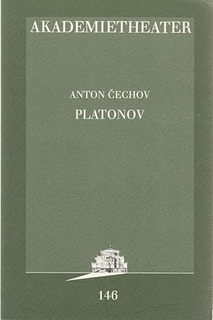 Seller image for Programmheft Anton Cechov PLATONOV Premiere 25. Oktober 1995 Akademietheater Spielzeit 1995 / 96 Programmbuch Nr. 146 for sale by Programmhefte24 Schauspiel und Musiktheater der letzten 150 Jahre