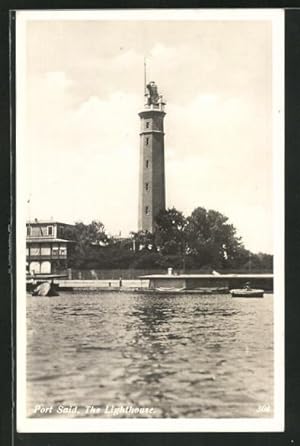 Ansichtskarte Port Said, The Lighthouse, Ansicht vom Leuchtturm