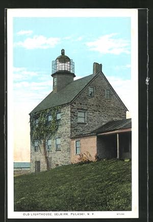 Ansichtskarte Pulaski, Old Lighthouse, Selkirk, Leuchtturm