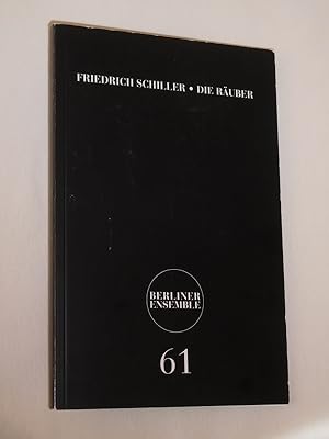 Image du vendeur pour Programmheft 61 Berliner Ensemble 2004/05. DIE RUBER von Friedrich Schiller. Insz.: Hasko Weber, Bhne/ Kostme: Frank Hnig. Mit Rainer Philippi (Maximilian), Norbert St (Karl), Dirk Ossig (Franz), Sonja Grntzig (Amalia), Alexander Doering, Michael Rothmann, Henning Hartmann, Ronny Tomiska (Stckabdruck) mis en vente par Fast alles Theater! Antiquariat fr die darstellenden Knste