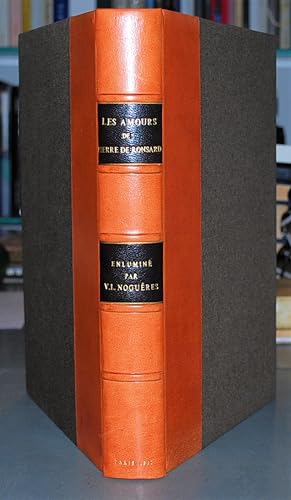 Les Amours. Cinquante Sonnets. Bois et Cuivres Dessinés et Gravés Par Emile Bernard Lillois.