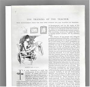 Seller image for The Training Of The Teacher / Manual Training As A Factory In Modern Education / The Democratic Ideal In Education for sale by Legacy Books II