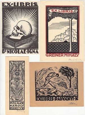 Imagen del vendedor de 8 Exlibris. a la venta por Antiquariat  Braun