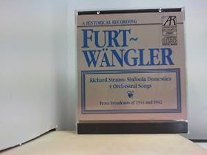 Seller image for WILHELM FURTWNGLER " Richard Strauss "Sinfonia Domestica 4 Orchestral Songs" for sale by ABC Versand e.K.